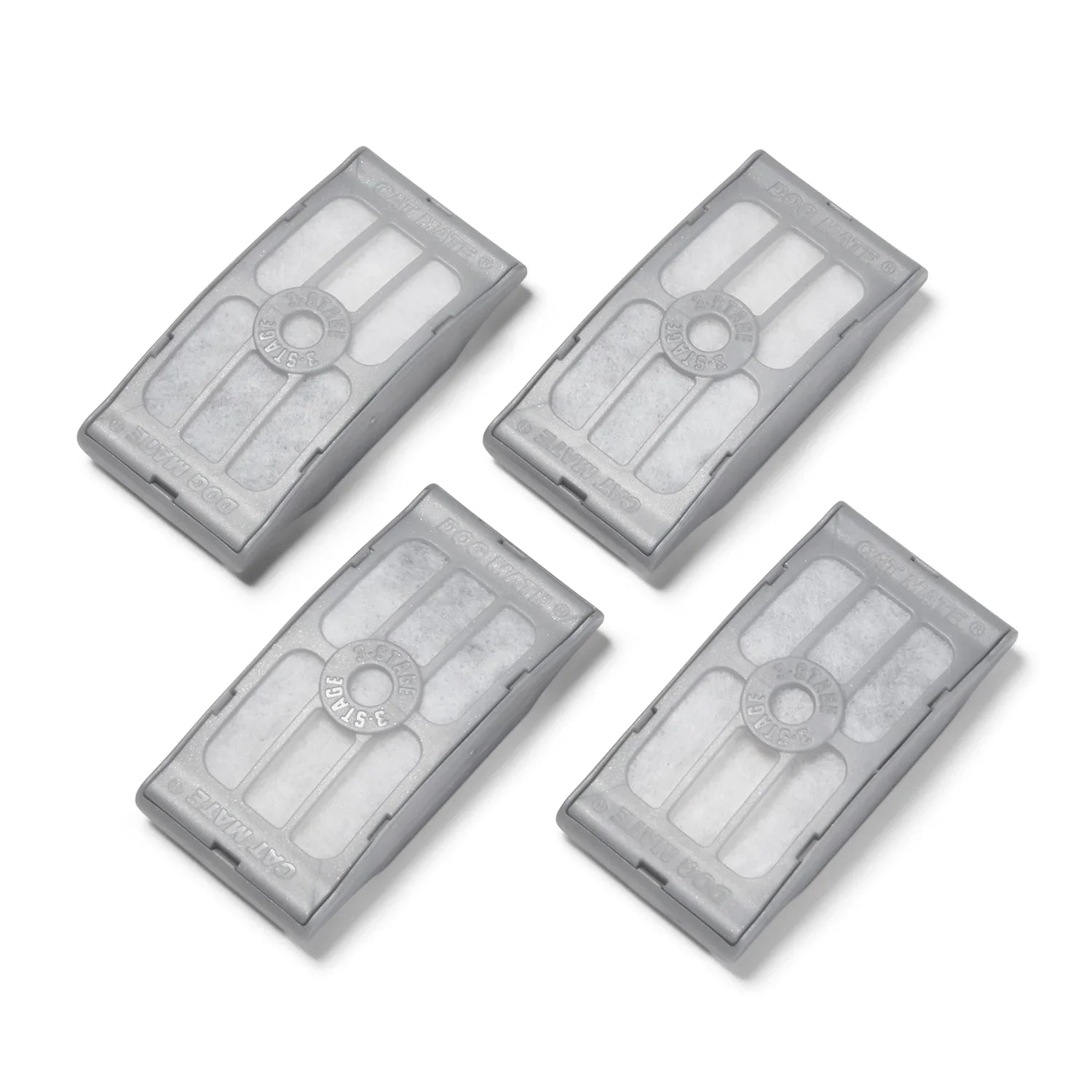 Cat Mate 3-Stage Filter Cartridges: Pet Fountain (4 Pack) (386)