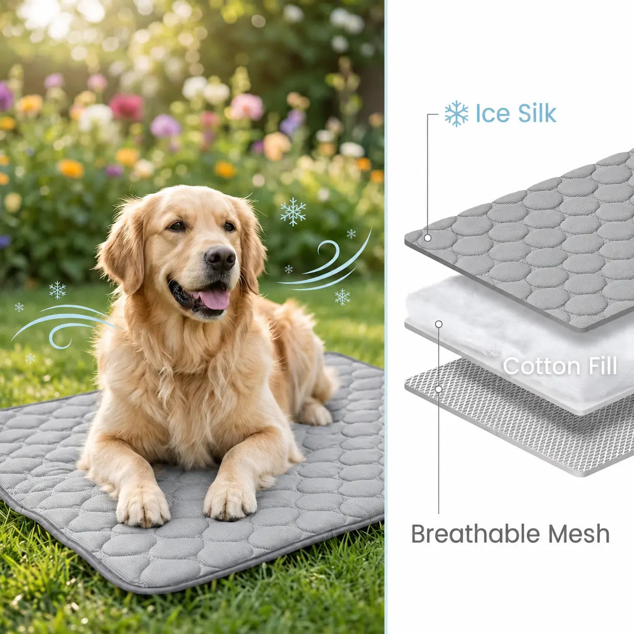 Pet Cooling Mat – Instant Relief